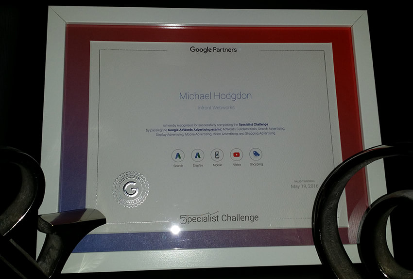 2015 Google 5pecialist Challenge- Michael Hosdgdon