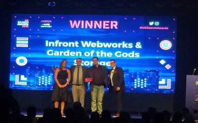 2018 US Search Awards- Infront Webworks Award presentation